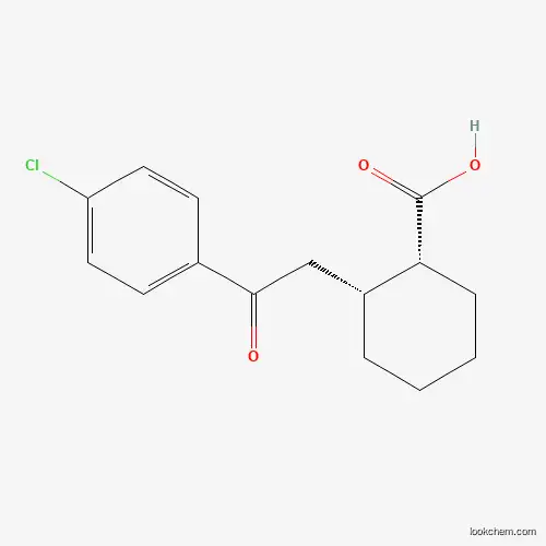 CIS-2-[2-(4-CHLOROPHENYL)-2-OXOETHYL]CYCLOHEXANE-1-CARBOXYLIC ACID