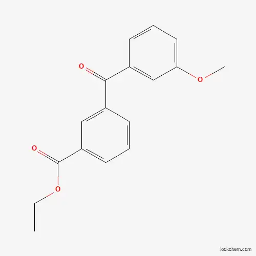 Molecular Structure of 750633-62-6 (3-Carboethoxy-3'-methoxybenzophenone)