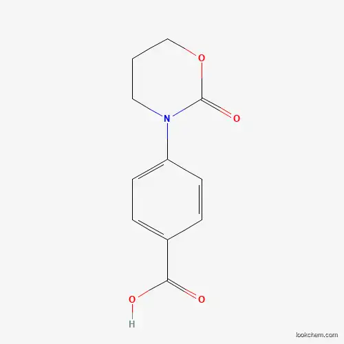 Molecular Structure of 766556-62-1 (4-(2-Oxo-1,3-oxazinan-3-yl)benzoic acid)