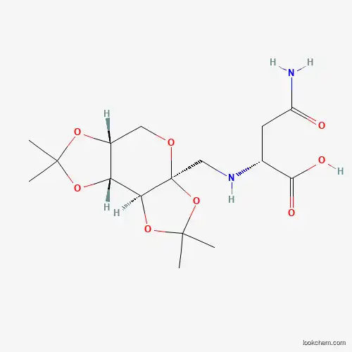 N2-[1-Deoxy-2,3:4,5-bis-O-(1-methylethylidene)-β-D-fructopyranos-1-yl]-L-asparagine