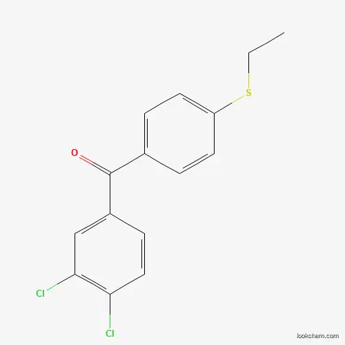 3,4-DICHLORO-4'-(ETHYLTHIO)BENZOPHENONE