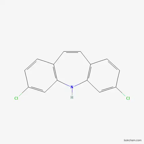 Molecular Structure of 85598-34-1 (3,7-Dichloro-5H-dibenz[b,f]azepine)