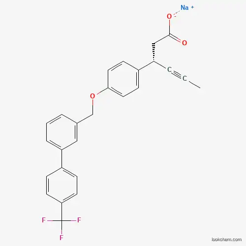 Molecular Structure of 865231-45-4 (AMG-837 sodium)
