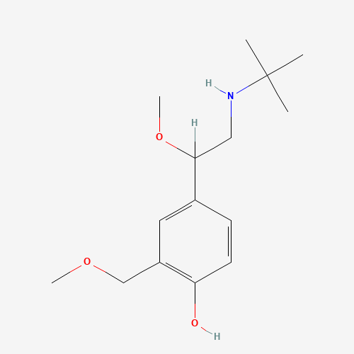 4-(2-(tert-butylamino)-1-methoxyethyl)-2-(methoxymethyl)phenol