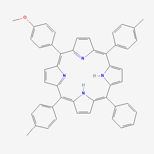 15-(4-methoxyphenyl)-10,20-bis(4-methylphenyl)-5-phenyl-21,22-dihydroporphyrin