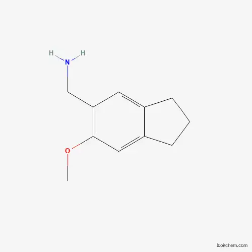 1-(6-methoxy-2,3-dihydro-1H-inden-5-yl)methanamine