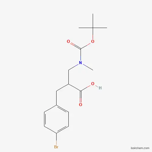 2-N-BOC-3-(4-브로모-페닐)-2-메틸아미노메틸-프로피온산