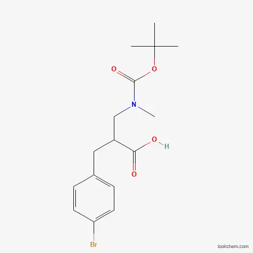 2-N-BOC-3-(4-BROMO-PHENYL)-2-METHYLAMINOMETHYL-PROPANOIC ACID