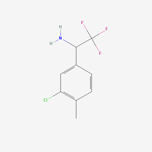 1-(3-CHLORO-4-METHYL-PHENYL)-2,2,2-TRIFLUORO-ETHYLAMINE