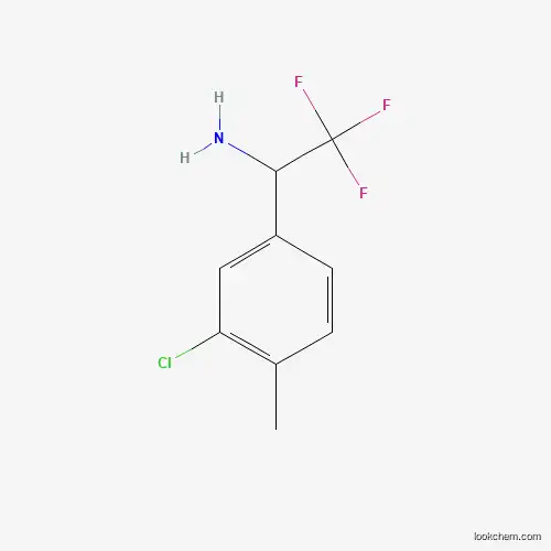 1-(3-CHLORO-4-METHYL-PHENYL)-2,2,2-TRIFLUORO-ETHYLAMINE