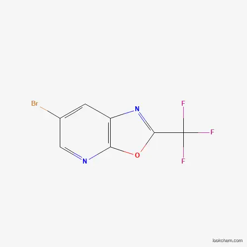 6-Bromo-2-(trifluoromethyl)oxazolo[5,4-b]pyridine