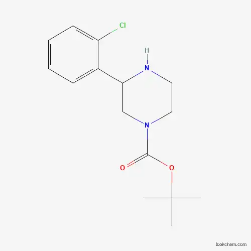 tert-Butyl 3-(2-chlorophenyl)piperazine-1-carboxylate