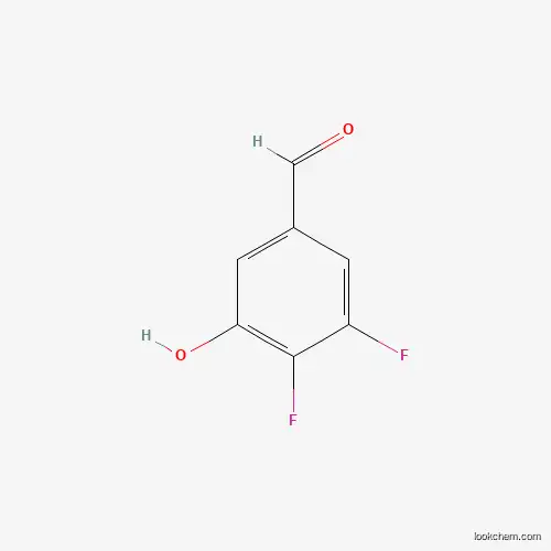 3,4-difluoro-5-hydroxybenzaldehyde cas no. 887584-91-0 98%