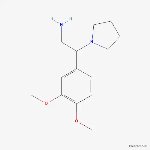 2-(3,4-Dimethoxy-phenyl)-2-pyrrolidin-1-yl-ethylamine