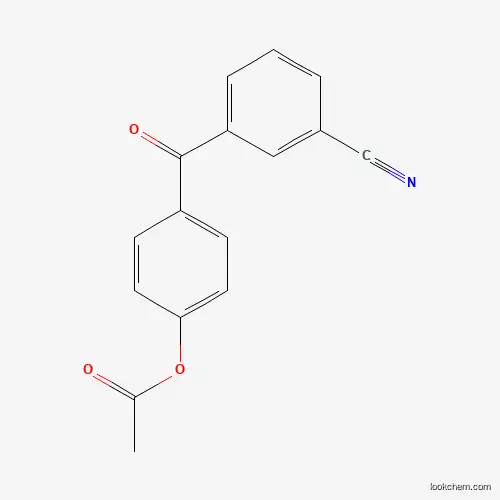 4-Acetoxy-3'-cyanobenzophenone