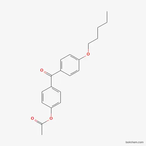 4-ACETOXY-4'-PENTYLOXYBENZOPHENONECAS