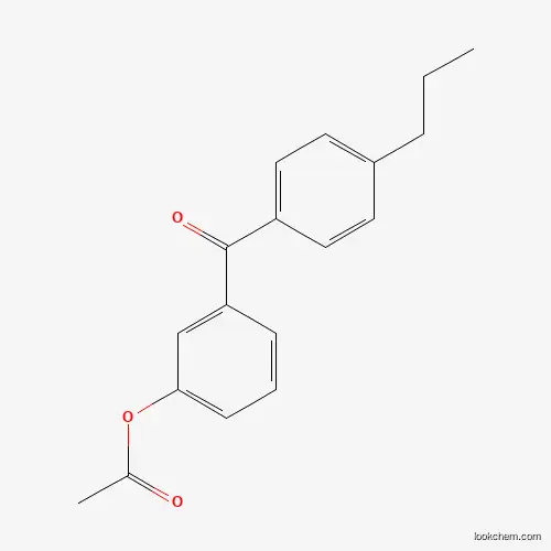 3-Acetoxy-4'-propylbenzophenone