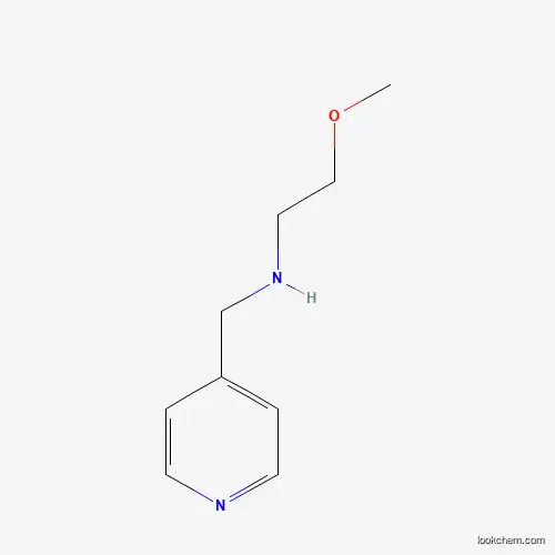 Molecular Structure of 892566-41-5 (2-methoxy-N-(pyridin-4-ylmethyl)ethanamine)