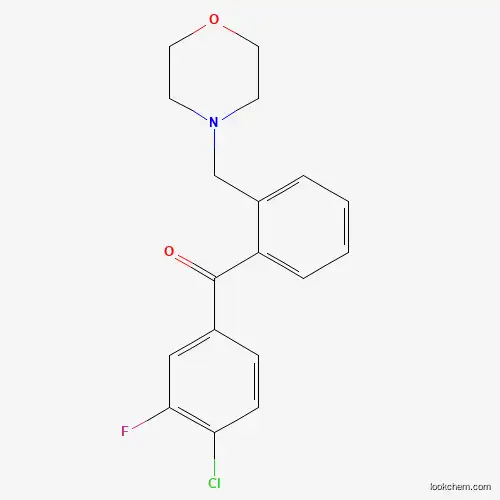 4'-CHLORO-3'-FLUORO-2-MORPHOLINOMETHYL BENZOPHENONE