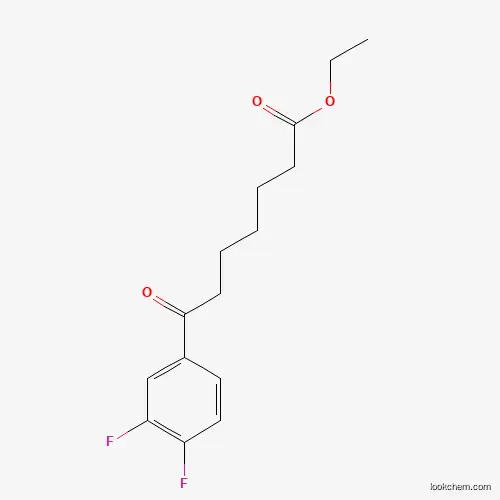 에틸렌 7- (3,4-DIFLUOROPHENYL) -7-OXOHEPTANOATE