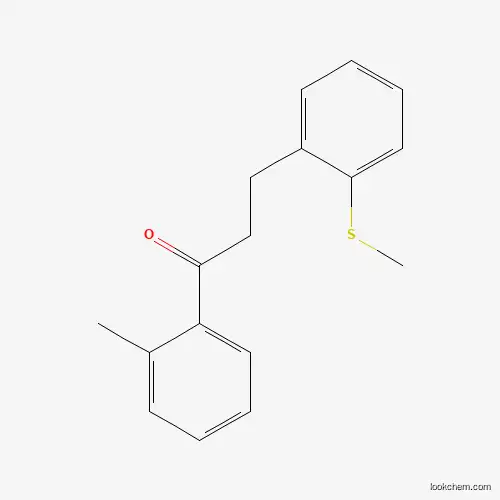 2'-METHYL-3-(2-THIOMETHYLPHENYL)PROPIOPHENONE