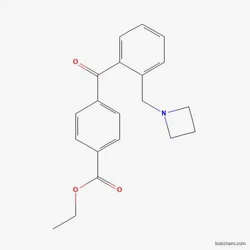 2-AZETIDIN-1-YLMETHYL-4'-CARBOETHOXYBENZOPHENONE