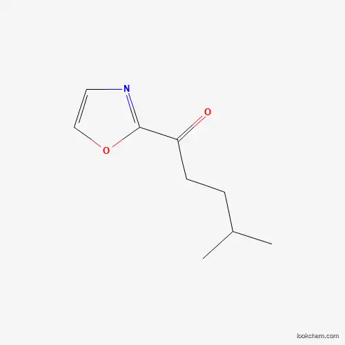 Molecular Structure of 898759-29-0 (2-(4-Methylvaleryl)oxazole)