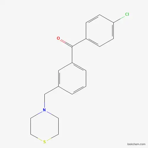 4'-CHLORO-3-THIOMORPHOLINOMETHYLBENZOPHENONE