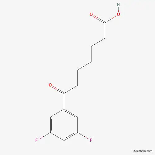 7-(3,5-DIFLUOROPHENYL)-7-OXOHEPTANOIC ACID