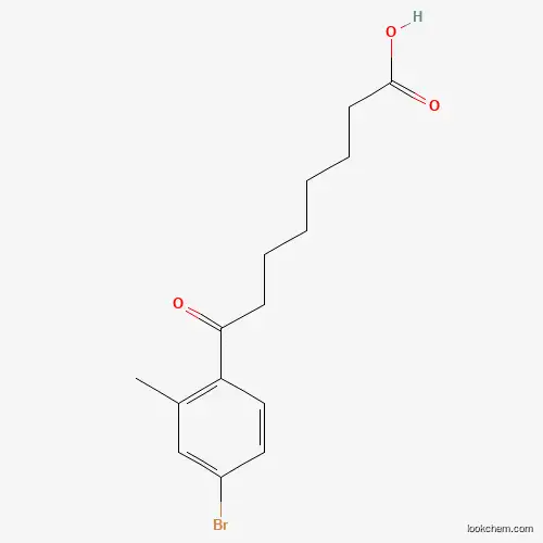 8-(4-BROMO-2-METHYLPHENYL)-8-OXOOCTANOIC ACID