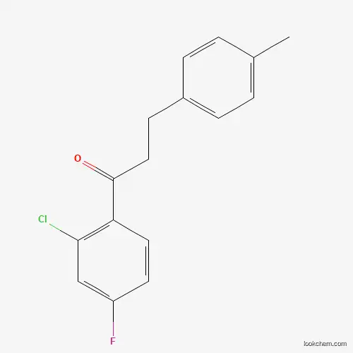 2'-chloro-4'-fluoro-3-(4-methylphenyl)propiophenone