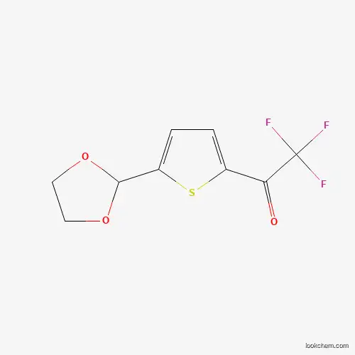 2-Trifluoroacetyl-5-(1,3-dioxolan-2-yl)thiophene