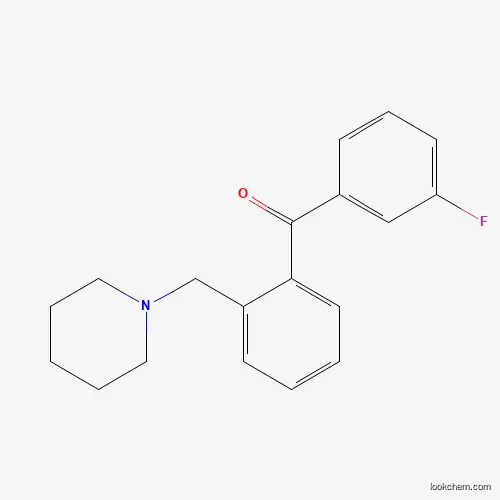 3'-FLUORO-2-PIPERIDIN-1-YLMETHYLBENZOPHENONE