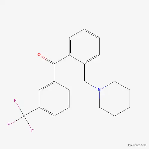 2-PIPERIDINOMETHYL-3'-TRIFLUOROMETHYLBENZOPHENONE