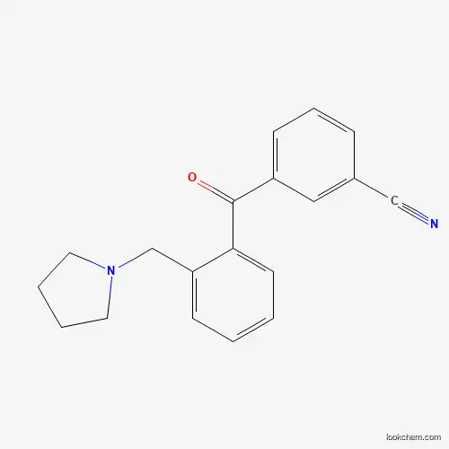 3'-CYANO-2-PYRROLIDINOMETHYL BENZOPHENONE