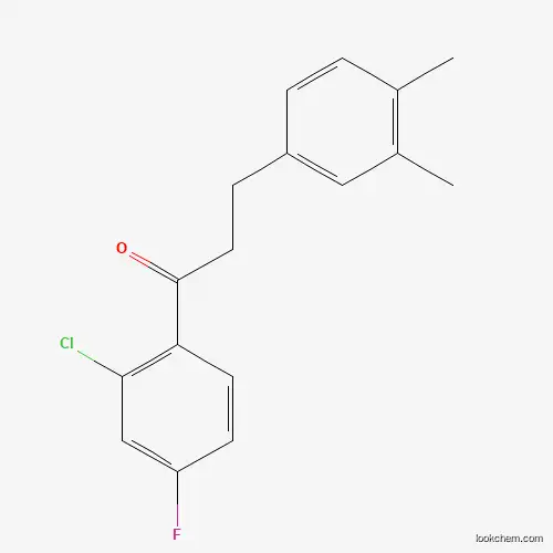 2'-CHLORO-3-(3,4-DIMETHYLPHENYL)-4'-FLUOROPROPIOPHENONE