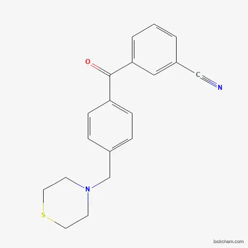 3-CYANO-4'-THIOMORPHOLINOMETHYLBENZOPHENONE