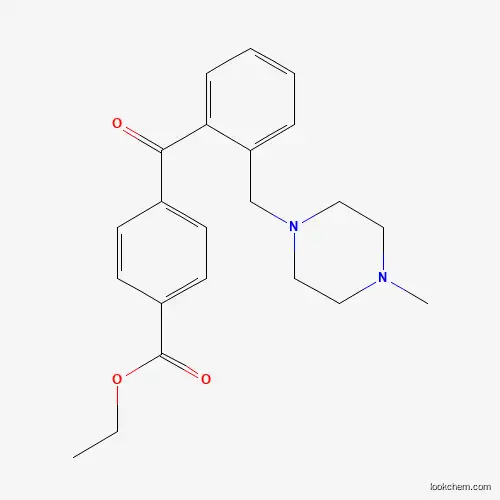 4'-CARBOETHOXY-2-(4-METHYLPIPERAZINOMETHYL) BENZOPHENONE