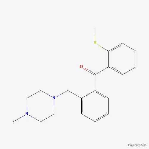 2-(4-METHYLPIPERAZINOMETHYL)-2'-THIOMETHYLBENZOPHENONE