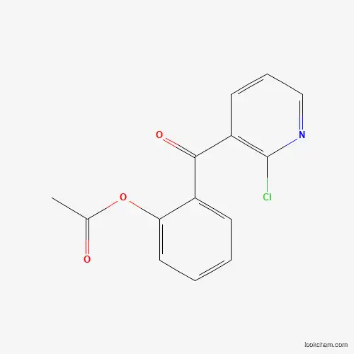 3-(2-ACETOXYBENZOYL)-2-CHLOROPYRIDINE