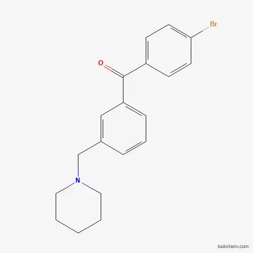 4'-bromo-3-piperidinomethyl benzophenone