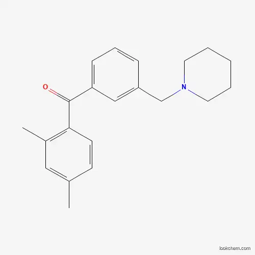 2,4-DIMETHYL-3'-PIPERIDIN-1-YLMETHYLBENZOPHENONE