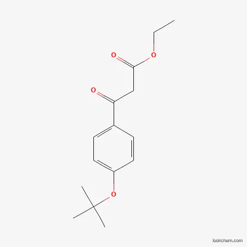 Molecular Structure of 903094-80-4 (Ethyl 3-(4-tert-butoxyphenyl)-3-oxopropanoate)