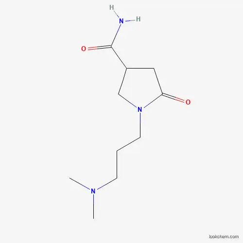 1-[3-(DIMETHYLAMINO)PROPYL]-5-OXOPYRROLIDINE-3-CARBOXAMIDE