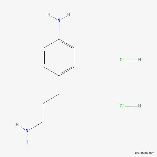 Molecular Structure of 91054-46-5 (4-(3-Aminopropyl)aniline 2HCl)