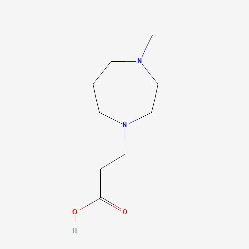 3-(4-Methyl-1,4-diazepan-1-yl)propanoic acid