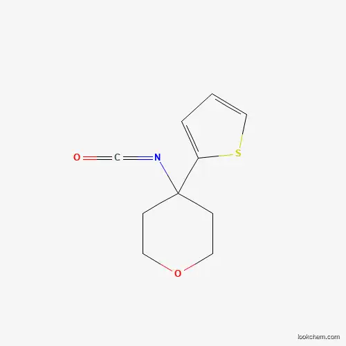 4-Isocyanato-4-(thien-2-yl)tetrahydro-2H-pyran