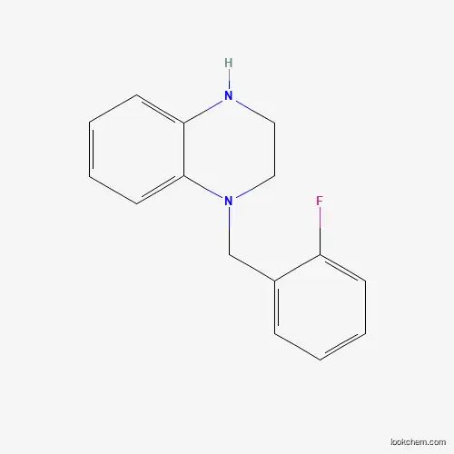 1-(2-FLUORO-BENZYL)-1,2,3,4-TETRAHYDRO-QUINOXALINE