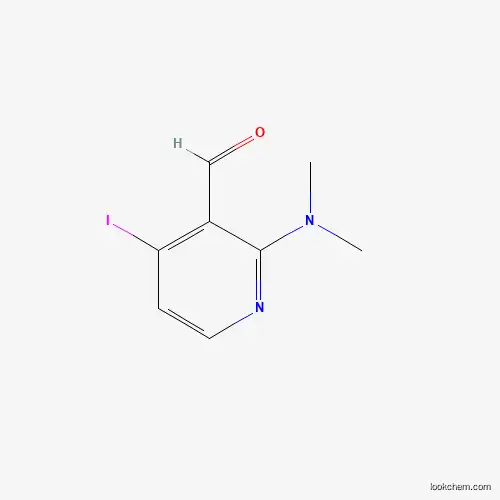 2-(N,N-Dimethylamino)-3-formyl-4-iodopyridine 944709-71-1