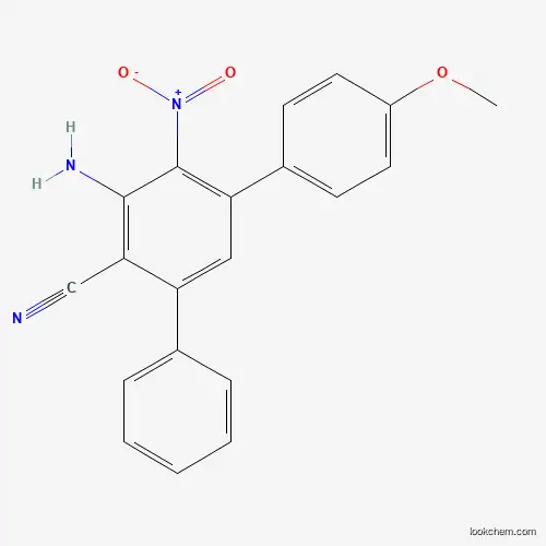2-amino-6-phenyl-4-(p-methyloxy-phenyl)-3-nitrobenzonitrile